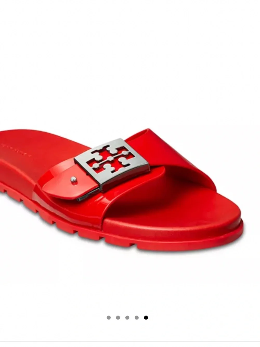 Tory Burch Women's Slip On Buckled Slide Sandals